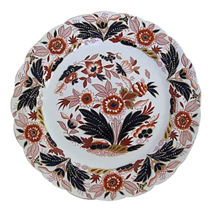 1930s English Gaudy Welsh Serving Charger / Platter