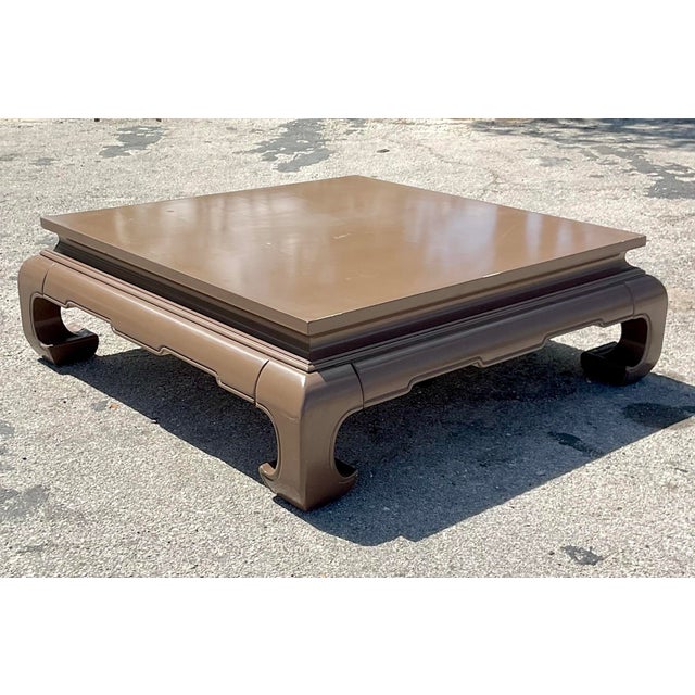 Vintage Lacquered Ming Coffee Table Chairish