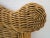 Asian 1980s Vintage Asian Style Bamboo Rattan Twin Headboard Honey Color For Sale - Image 3 of 12