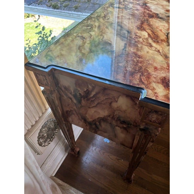 Mid 20th Century French Hand Painted Table For Sale - Image 5 of 17