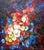 Hermann Dieste, Flowers, 1960s, Oil Painting on Canvas For Sale - Image 10 of 10