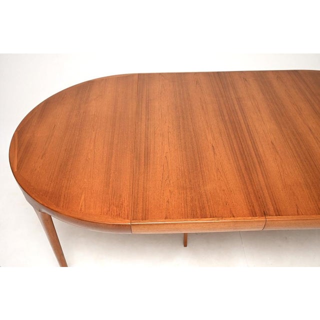Vintage Danish Teak Extending Dining Table from IB Kofod Larsen, 1960s For Sale - Image 10 of 13