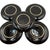 1960s Black Ceramic Mid Century 34 Piece Dinner Plate, Cup & Tea Set For Sale - Image 11 of 13