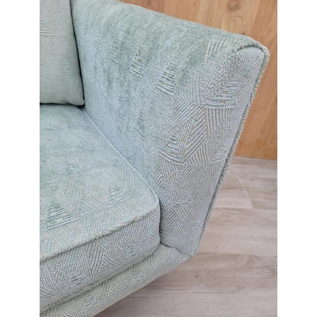 Mint Mid Century Modern Milo Baughman Chrome Cube Lounges Newly Reupholstered - Pair For Sale - Image 8 of 11