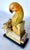 Pair Art Deco Jadeite & Multi-Stone Parrot Bookends For Sale - Image 9 of 18