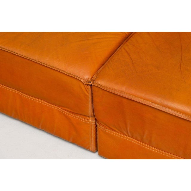 Sofa by Alberto Colombi and Gian Paolo Guzzetti Bonzo, 1975, Set of 7 For Sale - Image 15 of 18