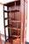 Vintage Asian-Inspired Rosewood Display Cabinet / Curio With Glass Doors and Brass Hardware For Sale - Image 10 of 18