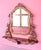 Antique Mirror with Carved Shelf For Sale - Image 4 of 4