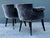 Vintage Roll Arm Velvet Side Chairs After Parzinger - A Pair For Sale - Image 10 of 12