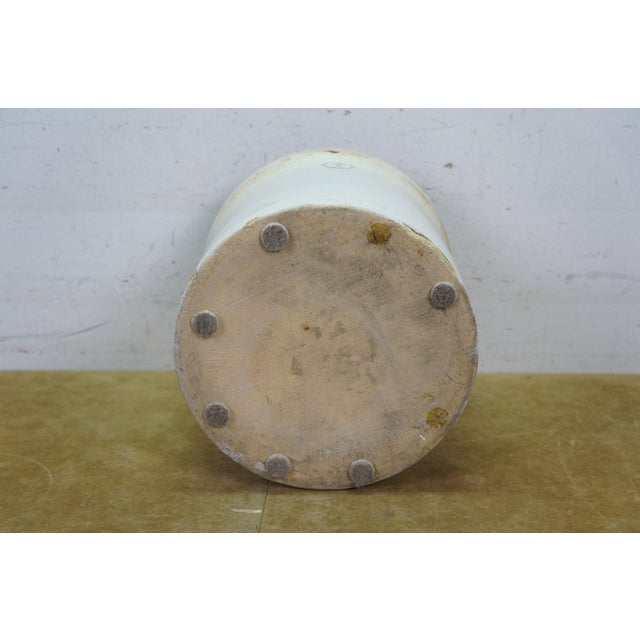 Early 19th Century Primitive Antique Old York Pottery Early Pfaltzgraff 2 Gallon Stoneware Crock For Sale - Image 5 of 13
