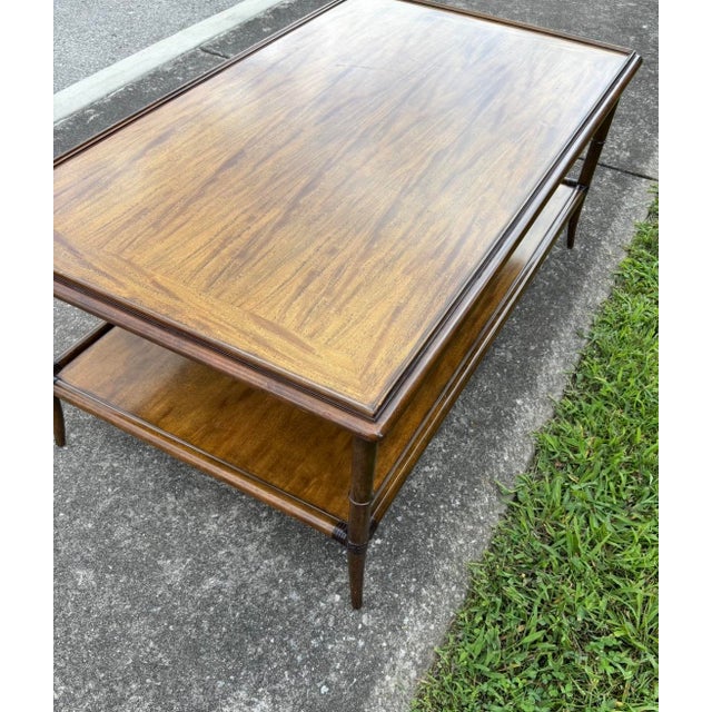 Linwood Rectangular Cocktail Table For Sale - Image 4 of 7