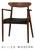 1960s Solid Teak Danish Arm Chair by Harry Ostergaard For Sale