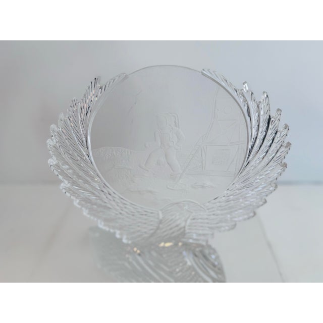 Waterford Crystal Waterford Crystal “Man on the Moon” by Michael Morrissey 1999 Special Edition, One-of-a-Kind For Sale - Image 4 of 12