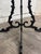 Mid 20th Century Vintage Hollywood Regency Style Wrought Iron and Glass Center Breakfast Table For Sale - Image 5 of 12