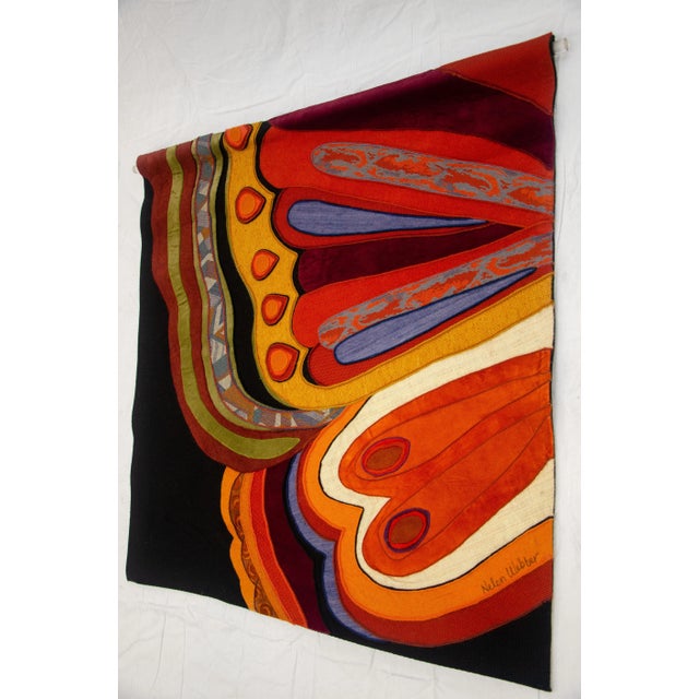 Vintage Helen Webber Wall Hanging Tapestry For Sale - Image 4 of 13