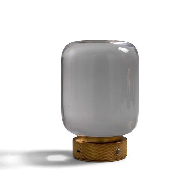 2020s Oceanic Clear LED Cordless Lamp For Sale - Image 5 of 6