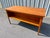 Wood Danish Teak Executive Desk With Bookcase For Sale - Image 7 of 9