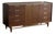 1960s Broyhill Premier Walnut Mid Century Dresser Twelve Drawer Central Doors Credenza For Sale