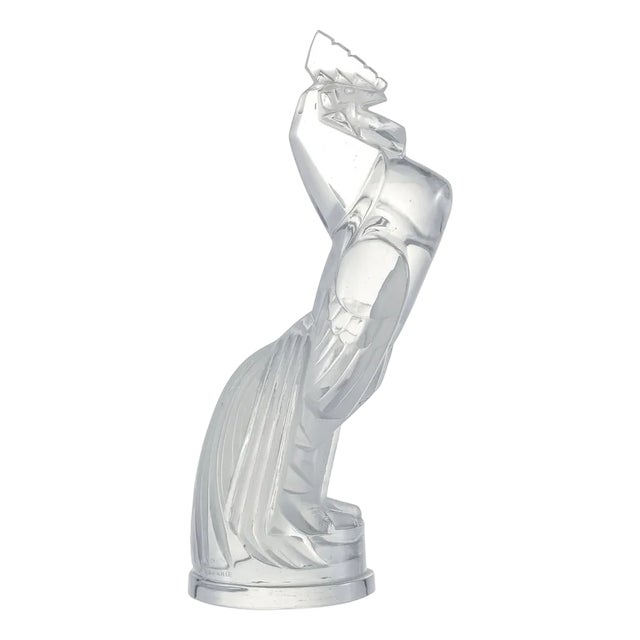 Houdan Rooster Mascot by René Lalique, 1929 For Sale