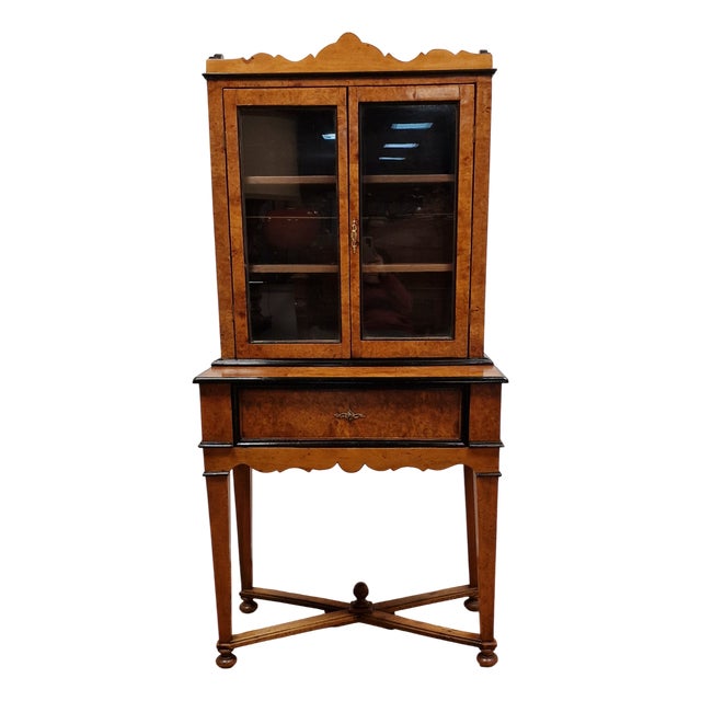 Small Austrian Display Cabinet, Late 19th Century For Sale