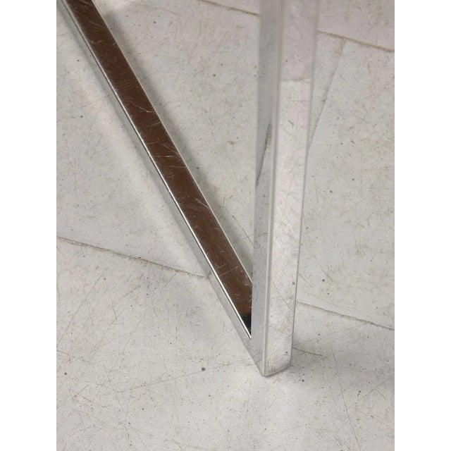 Vintage Bauhaus Black Chair in Chrome and Leatherette For Sale - Image 10 of 11