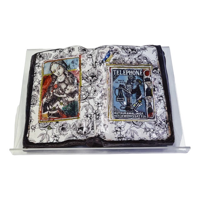 Nicolas Dings, Books of Hours Sculpture, 2020, Ceramic For Sale