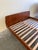 Wood Vintage Danish Teak Full Size Bed Frame – Mid-Century Modern Scandinavian Platform Bed 1960s For Sale - Image 7 of 10