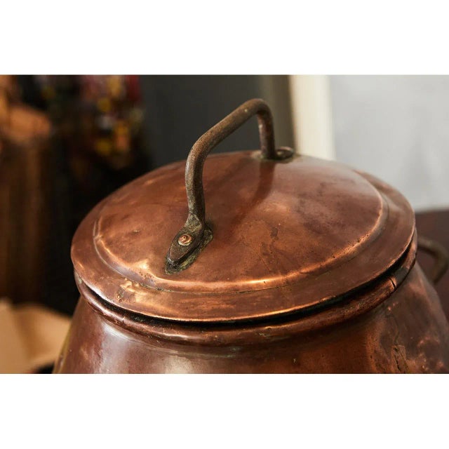 Early 19th Century Hammered Copper Dutch Samovar, Antique For Sale - Image 5 of 7