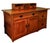 Arts & Crafts Vintage Restoration Hardware Craftsman-Style Solid Oak Credenza & Organizer For Sale - Image 3 of 6