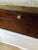 Late 19th Century Antique Late 19th Century Countertop Campaign Style Display Case For Sale - Image 5 of 8
