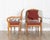 Pair of Louis Philippe Cherry Wood Armchairs with Upholstered Seats For Sale - Image 4 of 11