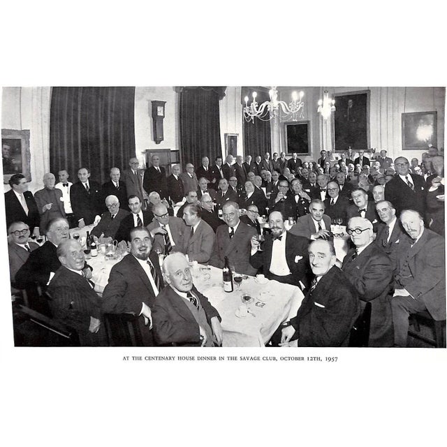 White "Brother Savages and Guests: A History of the Savage Club 1857-1957" 1958 Bradshaw, Percy V. For Sale - Image 8 of 12