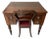 Child’s Period Mahogany Sheraton Desk and Chair - Set of 2 For Sale