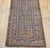 Antique Persian Serab Camel Hair Runner Rug, Hand-Knotted Wool, Allover Geometric Pattern, Red & Green, 3x12 For Sale - Image 12 of 18