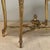 19th Century French Louis XVI Gilded Marble Top Oval Center Table For Sale - Image 13 of 18