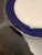 Ceramic Bernardaud Limoges "Opaline Navy" Banded Chargers-/ Plates Set of 6 For Sale - Image 7 of 9