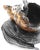 Contemporary Brad Sells Aloha Series No. 38 Mango Burl Bowl on Stand For Sale - Image 3 of 11