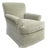 Modern Nancy Corzine Fully Upholstered Cut Velvet Club Chair For Sale