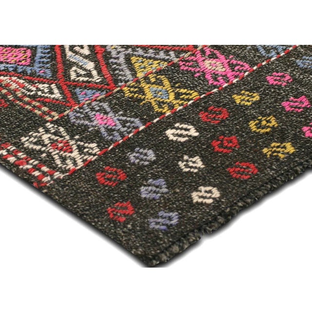 Traditional 1960s Turkish Kilim For Sale - Image 3 of 5