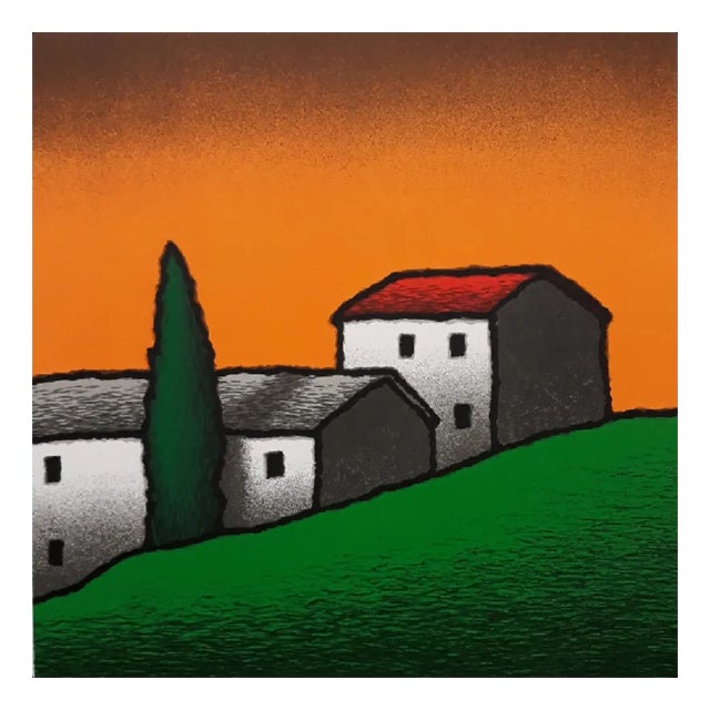 Casali e cipresso, 1997 Tino Stefanoni For Sale