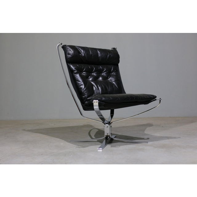 Falcon Lounge Chairs attributed to Sigurd Ressel for Vatne Mobler, 1970s, Set of 2 For Sale - Image 3 of 8