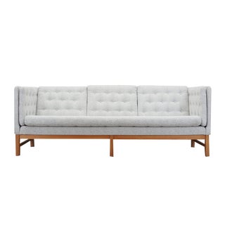 Danish Oak Sofa by Erik Jørgensen Møbelfabrik, 1970s For Sale