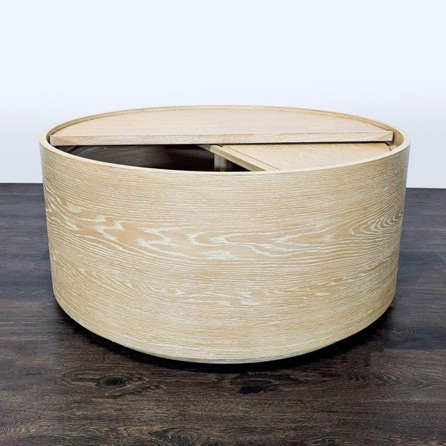 Made from kiln-dried wood with a washed oak water-based finish. Brand: West Elm. Original Price: $699. Dimensions (in):...