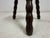 Wood French Tripod Bobbin-Leg Stool, 1950s For Sale - Image 7 of 9