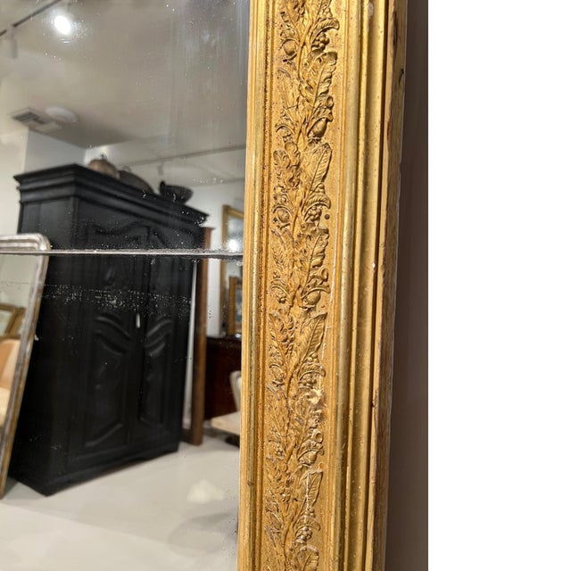 18th Century French Pair of Restoration Period Mirrors For Sale - Image 4 of 8