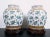 Pair of Chinese Porcelain Covered Ginger Jars For Sale - Image 4 of 12