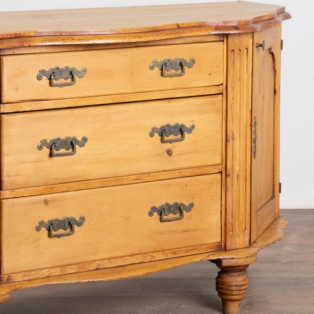 19th-Century Swedish Pine Sideboard or Buffet For Sale - Image 10 of 13