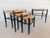Vintage Italian Nesting Stools in the Manner of Gio Ponti For Sale - Image 13 of 13