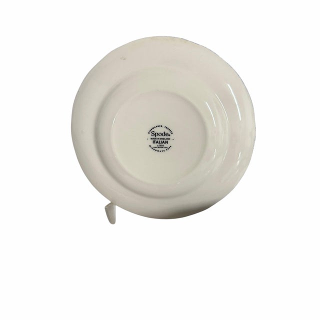 Vintage Spode Italian Dinner and Dessert Plates, Made in England - Set of 15 For Sale - Image 6 of 6