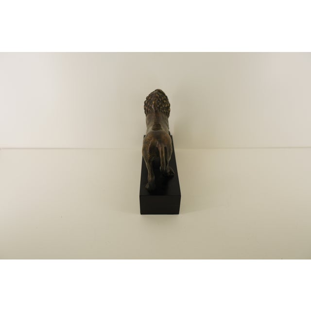 Antique Louis Barye Lion Sculpture For Sale - Image 16 of 18